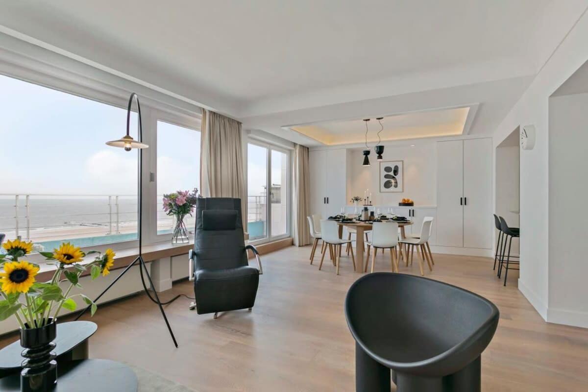 Huswell - Panoramic Seaview Apartment In 'T Zoute Knokke-Heist Luaran gambar